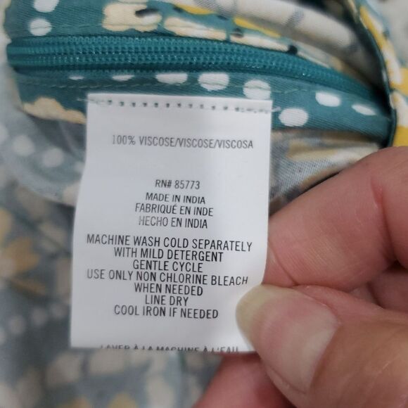 O'NEILL Womans Geometric/Floral Print Laikin Pants, SIZE 30, Nwot - Picture 9 of 9